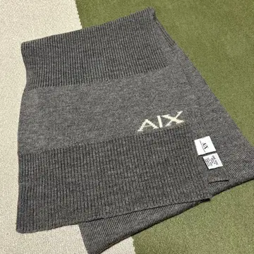 아르마니 익스체인지 AX 그레이 니트 머플러 컨디션 최상