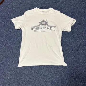화이트 T셔츠 WASHINGTON, D.C.