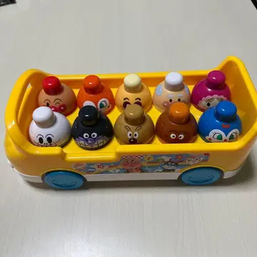 베이비라보 호빵맨 ~뇌를 키우는~ 세어 쌓는 버스