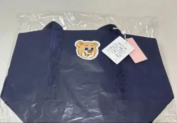 페이러 올드 테디 와펜 토트백 네이비 소 사이즈