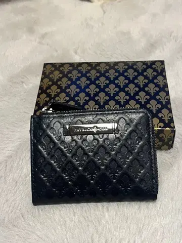 PATRICK COX 블랙 가죽 지갑