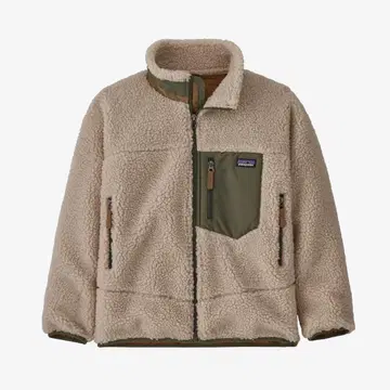 patagonia 플리스 자켓 XXL 베이지/올리브