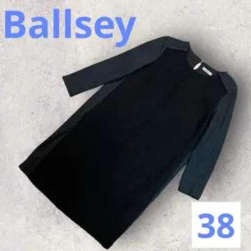 [새상품급] Ballsey 자카드 절개 원피스 38 일본제 드레스