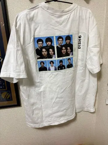 DISH// 증명사진 티셔츠 화이트 M