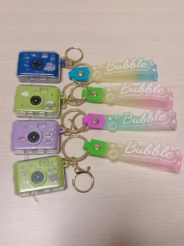 이탈리안 브레인 로트 카메라형 아크릴 키링 세트