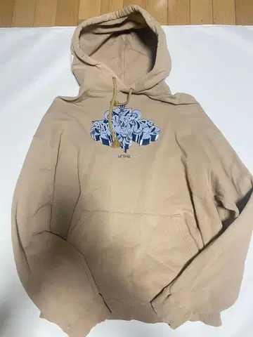 CLUTCH MEET 베이지 후드티