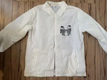 SIRANO BROS 화이트 나일론 자켓 시라노브로스