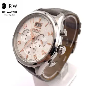 7-5412 [정크] SEIKO 7T04-0AE0 크로노그래프 손목시계