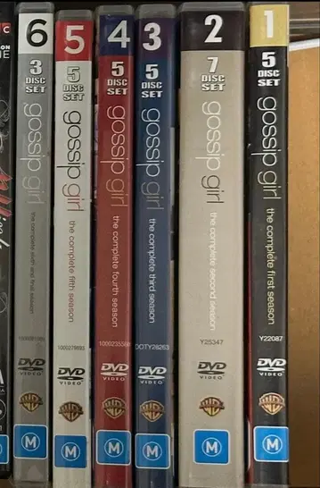 Gossip Girl 시즌 1~6 해외판