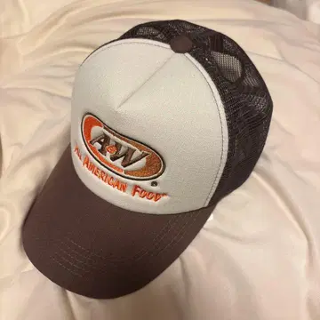 택 포함 A&W 메쉬 캡 브라운