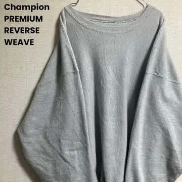 Champion 프리미엄 리버스 위브 맨투맨 백프린트