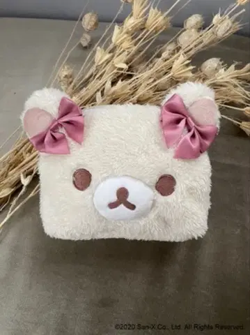 메종 드 플뢰르 Maison de FLEUR 코리락쿠마 라운드 파우치