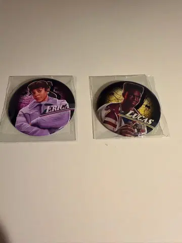 스트레인저 싱스 에리카 루카스 캔뱃지