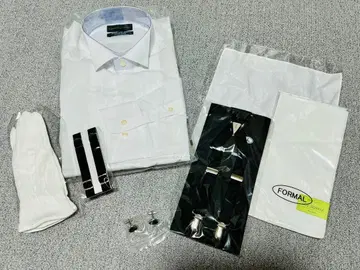 결혼식 남성용 아이템 7세트 (포멀 셔츠, 손수건 - etc)