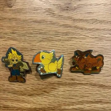 파이널 판타지 7 핀 배지 세트