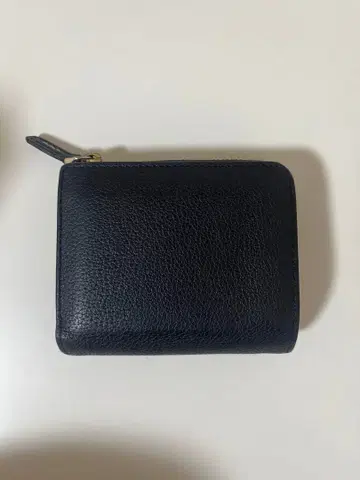 Epoi 블랙 가죽 접이식 지갑