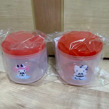 산리오 해피 복권 캐니스터 2개 세트