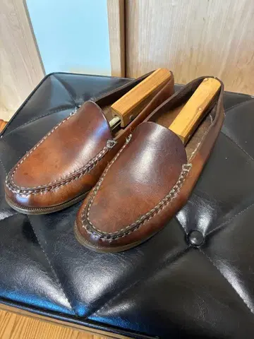 빔즈플러스 가죽 모카신 로퍼