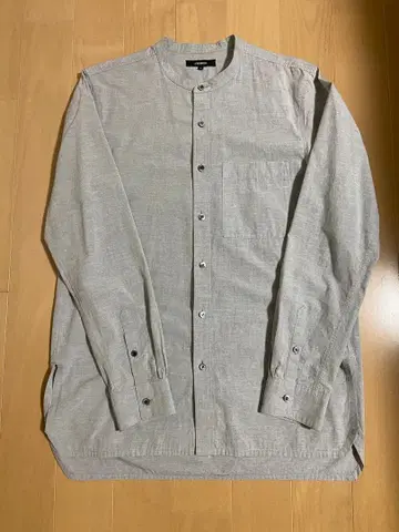 ATTACHMENT 어태치먼트 밴드 카라 셔츠