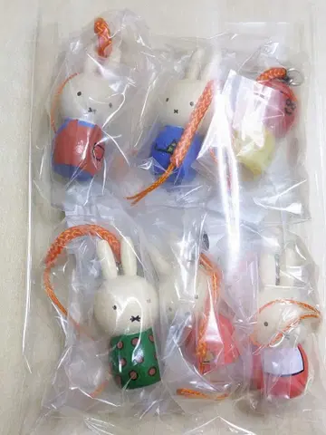 미피 코케시 끈 장식 3종 전 6종 세트 캡슐 토이 스트랩