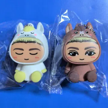 스즈키 타카히데 낮 인형옷 키링 세트