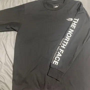 THE NORTH FACE 블랙 L 롱 슬리브 셔츠