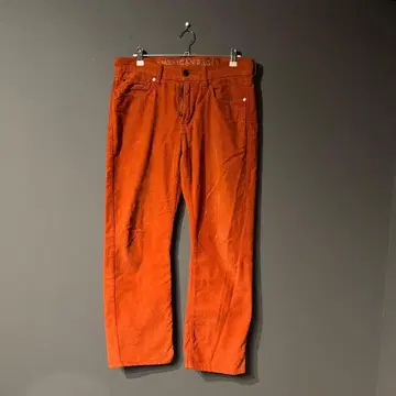 AMERICAN EAGLE 오렌지 코듀로이 팬츠