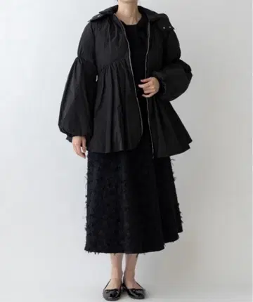 SONO 새상품급 빅토리아 다운 후디 패딩 자켓 블랙