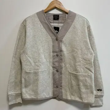 알파 ALPHA 속기모 원포인트 와펜 맨투맨 가디건