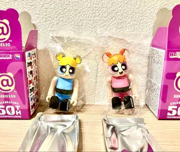 베어브릭 시리즈 50 파워퍼프걸스 블로섬 버블스 2체 세트