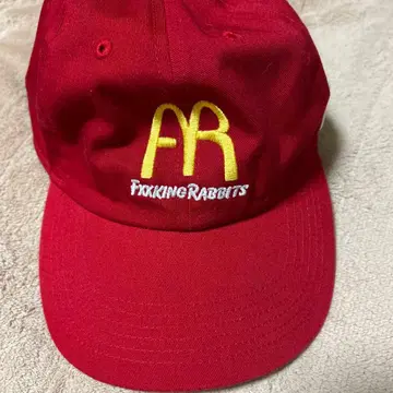 FR2 F*CKING RABBITS 빨간색 캡