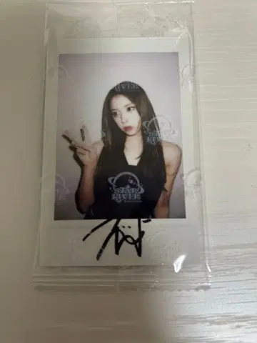 nmixx starriver 폴라로이드 봉투 트레이딩 카드 지우