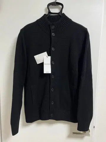 미사용 트렌타 세탄타 / 캐시미어 실크 하이넥 가디건 자켓