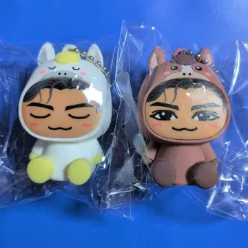 용오 인형옷 키링 세트