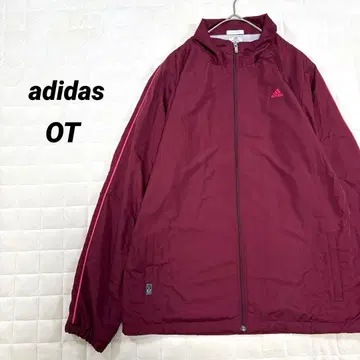 adidas 아디다스 윈드 자켓 와인 레드 사이즈 OT XL