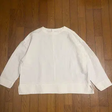 카구레 린넨코튼 풀오버 블라우스