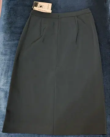 INDIVI 블랙 타이트 스커트