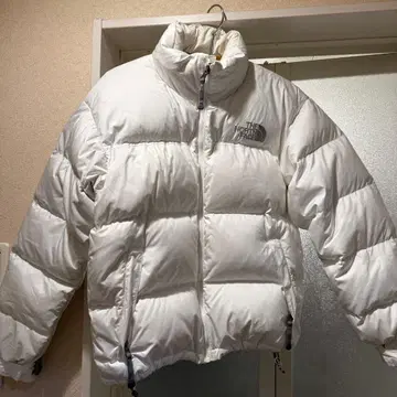 THE NORTH FACE 화이트 다운 자켓