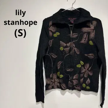 구제 의류 lily stanhope(릴리 스탠호프) 꽃무늬 자켓[S]