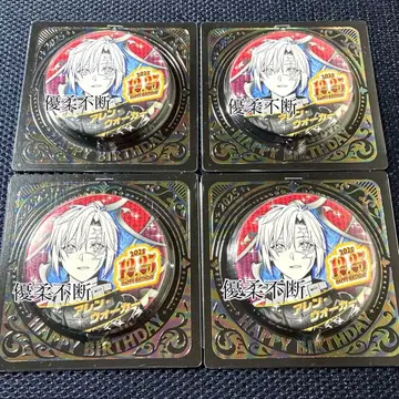 D.Gray-man 아렌 워커 생일 캔뱃지 4점
