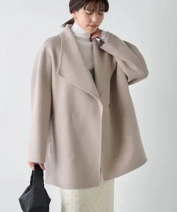 GALLARDAGALANTE 더블 페이스 숏코트