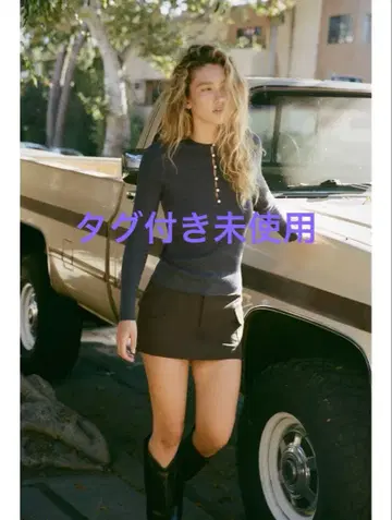 [ 택 포함 미사용 ] ZARA 리브 니트 스웨터