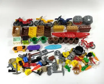 레고 시티 미니 피규어 액세서리 바이크 컨테이너 묶음 판매 정품 A