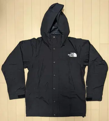 THE NORTH FACE 블랙 후드 부착 자켓