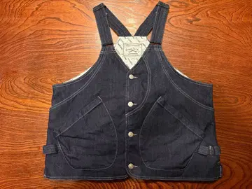 Green Tech 데님 워크 베스트 S 사이즈