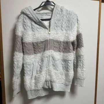 gelato pique 스카이블루 그레이 스트라이프 룸웨어