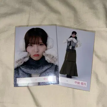 사쿠라자카46 브로마이드 겨울 의류 나카지마 유즈키