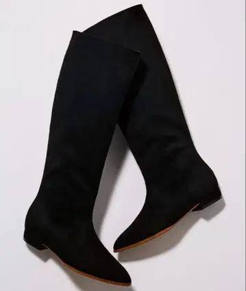 MAZELL 인힐 롱부츠 스웨이드 23.5cm