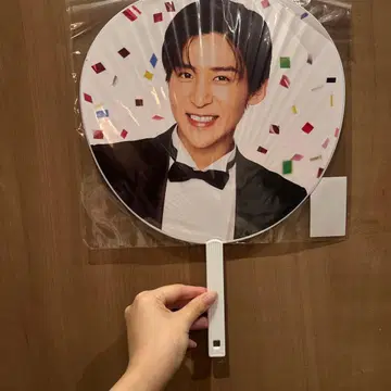 Snow Man Snow World 메구로 렌 축하 부채