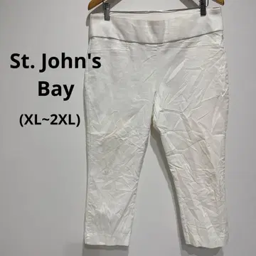 St. John's Bay 화이트 팬츠 12(XL)